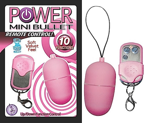 Power Mini Bullet Remote Control - Pink - Not Very Vanilla