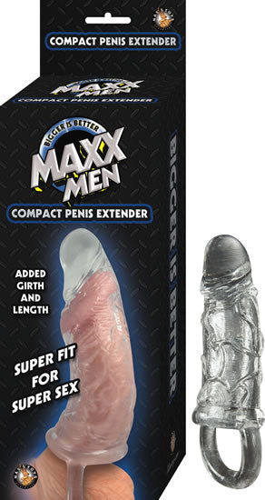 Maxx Men Compact Penis Sleeve - Clear - Not Very Vanilla