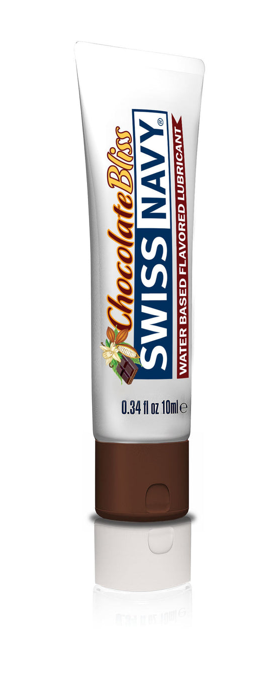 Swiss Navy Chocolate Bliss Water-Based Lubricant 10ml - Not Very Vanilla