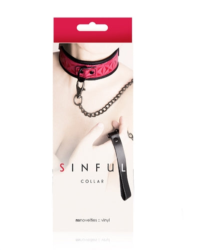 Sinful Collar - Pink - Not Very Vanilla