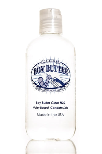 Boy Butter Clear H2O 8 Oz - Not Very Vanilla