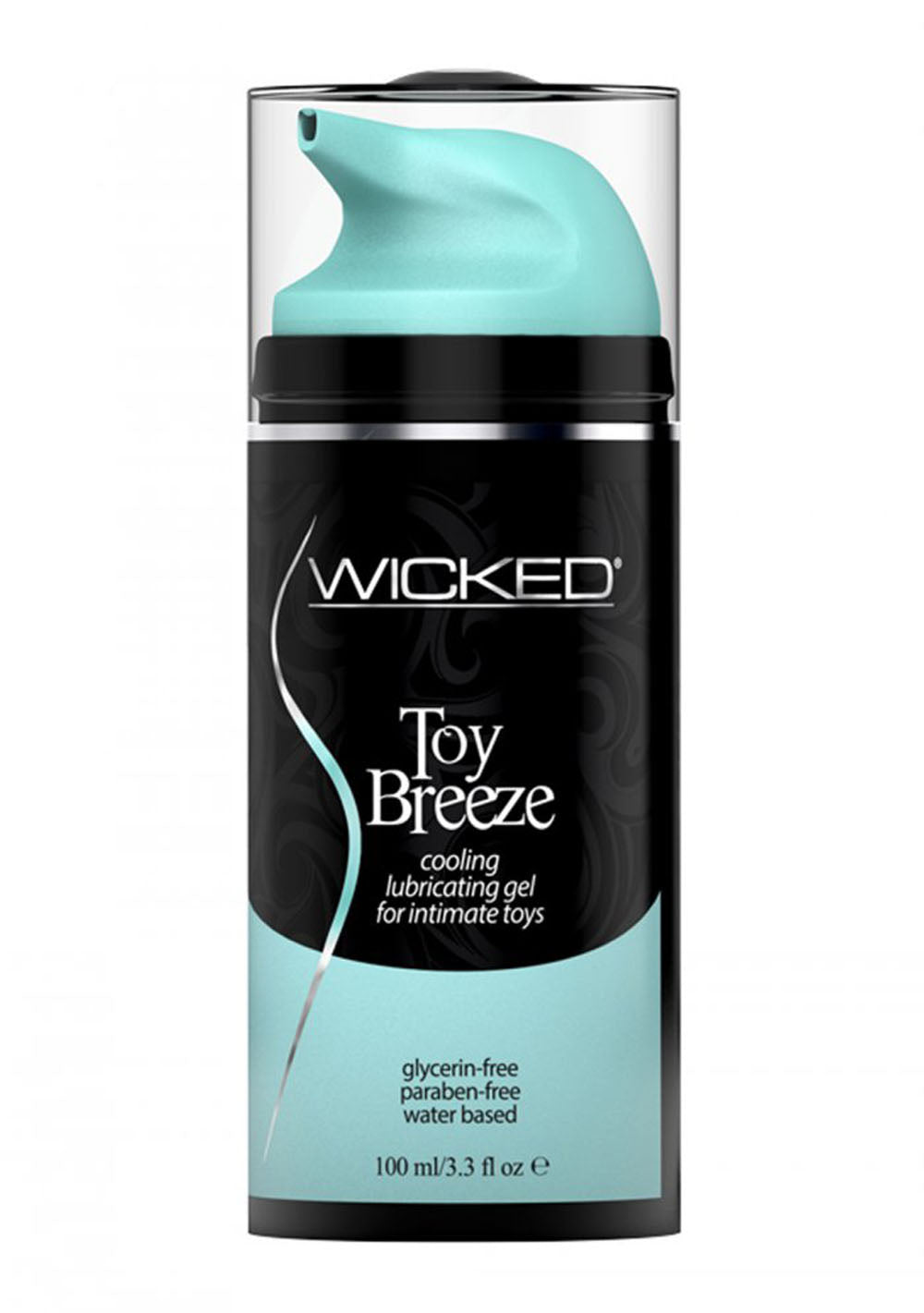 Toy Breeze Cooling Lubricating Gel for Intimate Toys - 3.3 Fl. Oz. - Not Very Vanilla