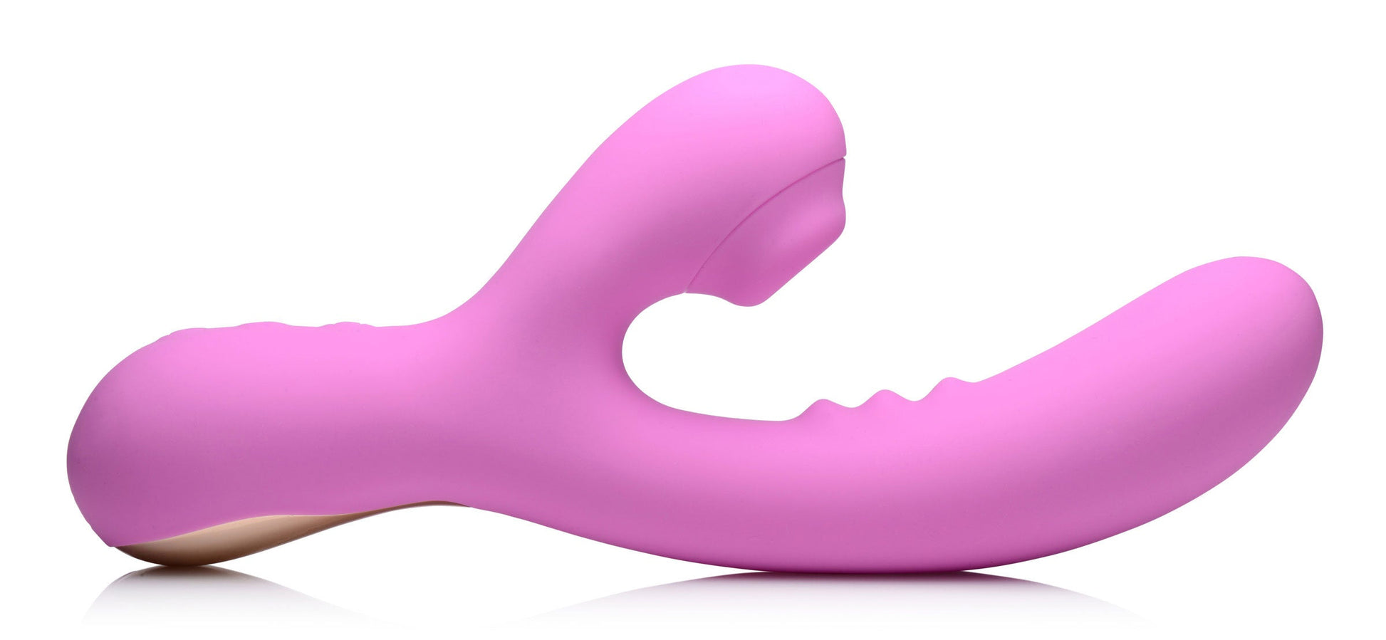 8x Silicone Suction Rabbit - Pink - Not Very Vanilla