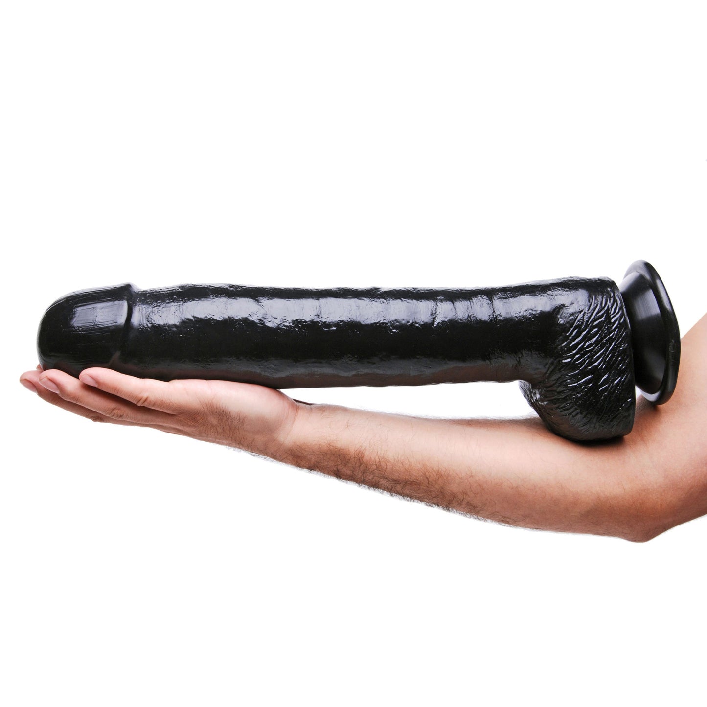 The Black Destroyer Huge 17 Inch Dildo - Not Very Vanilla