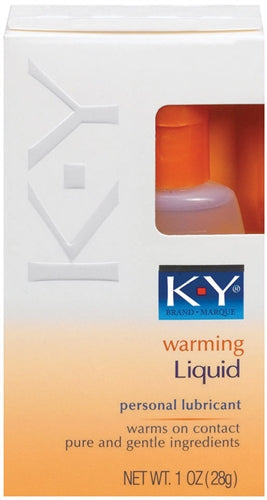 K-Y Warming Liquid 2.5 Oz Bottle - Not Very Vanilla