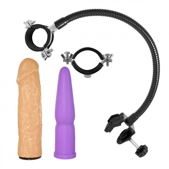 Deluxe Versa Fuk Supercharged Sex Machine Kit - Not Very Vanilla