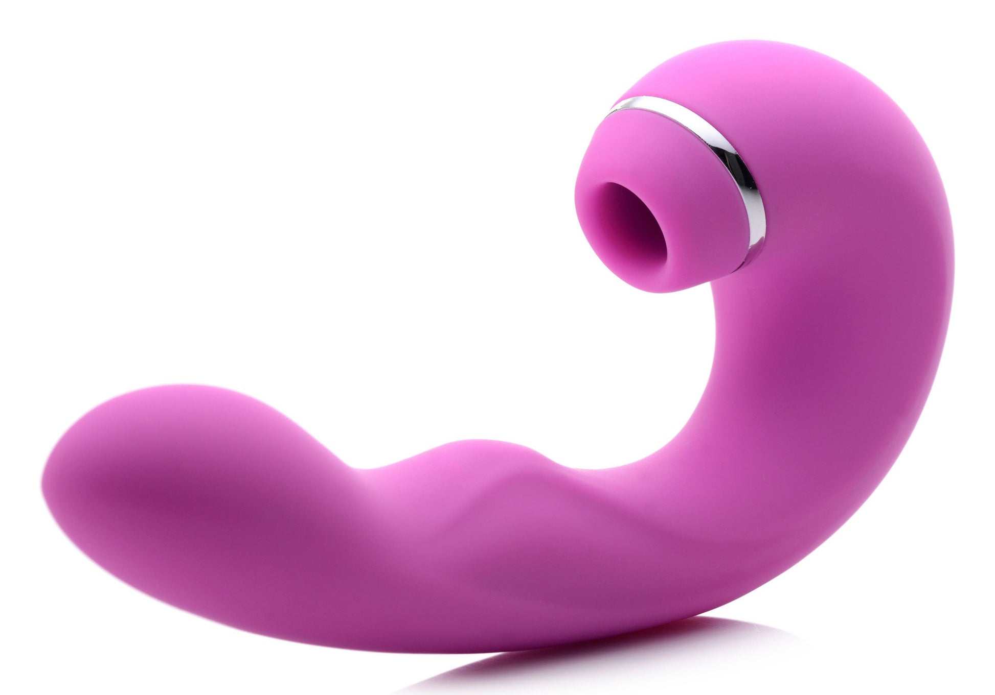 Shegasm 5 Star 10x Tapping G-Spot Vibe With Suction - Pink - Not Very Vanilla