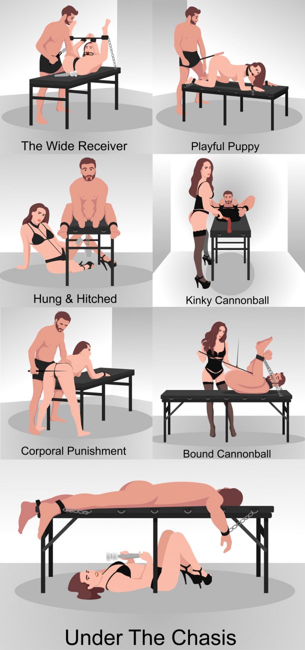 Extreme Bondage Table - Not Very Vanilla