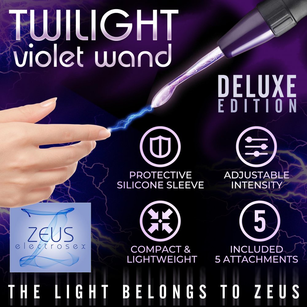 Ultra Neo Violet Wand 10 Piece Set - Not Very Vanilla