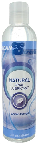 Natural Water Based Anal Lubricant 8 Oz - Not Very Vanilla