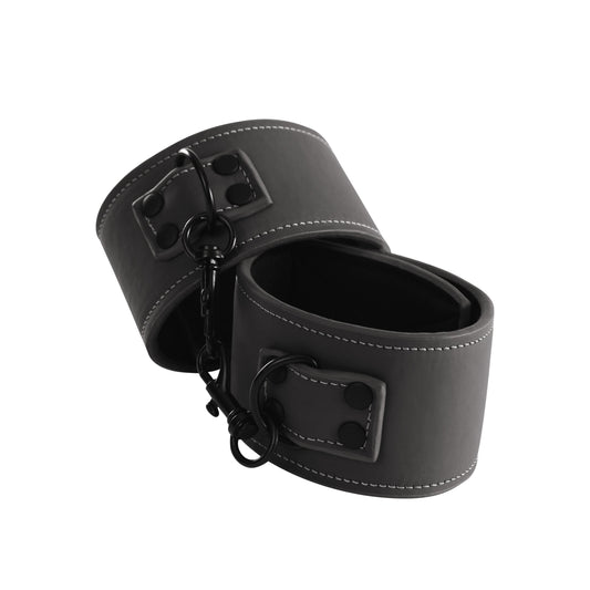 Renegade Bondage Wrist Cuff - Black - Not Very Vanilla