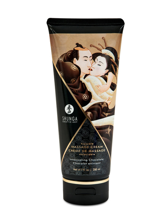 Kissable Massage Cream - Intoxicating Chocolate - 7 Fl. Oz. / 200 ml - Not Very Vanilla