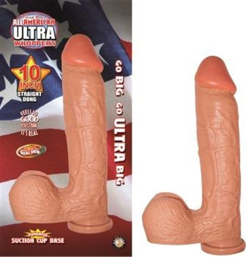 All American Ultra Whoppers - 10 in Straight Dong -Flesh - Not Very Vanilla