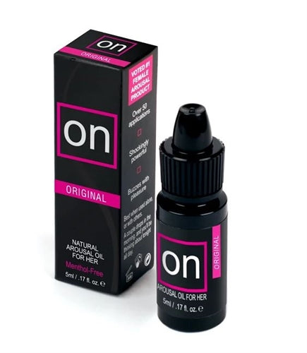 On Natural Arousal Oil - Original - 0.17 Fl. Oz. - Small Box - Not Very Vanilla