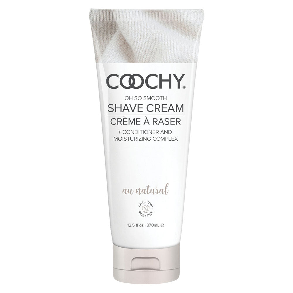 Coochy Shave Cream Au Natural 12.5 Fl. Oz. - Not Very Vanilla