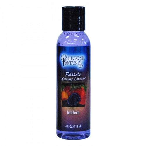 Razzels Warming Lubricant - Tutti Frutti - 4 Oz. - Not Very Vanilla