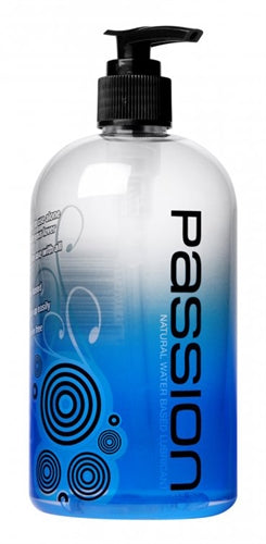 Passion Natural Water Based Lubricant 16 Oz - Not Very Vanilla