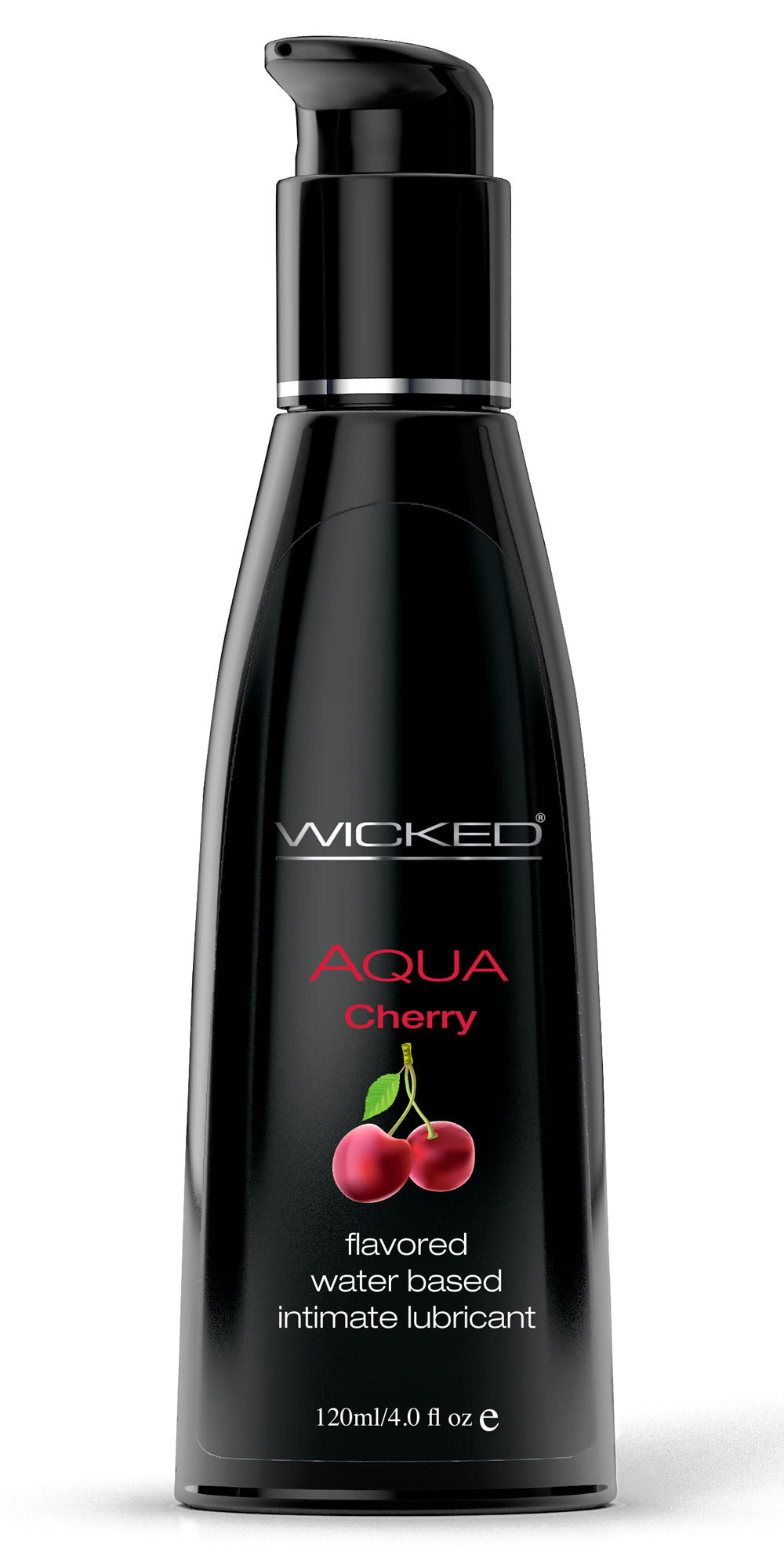 Aqua Cherry Flavored Water Based Intimate Lubricant - 4 Fl. Oz. - Not Very Vanilla