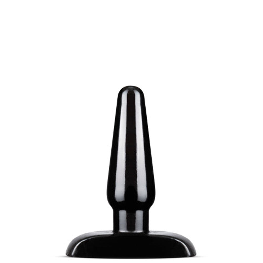 Anal Adventures - Basic Anal Plug - Small - Black - Not Very Vanilla