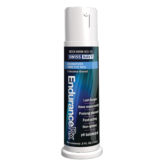 Swiss Navy Endurance Rx Male Desensitizer Spray .5 Oz. - Not Very Vanilla