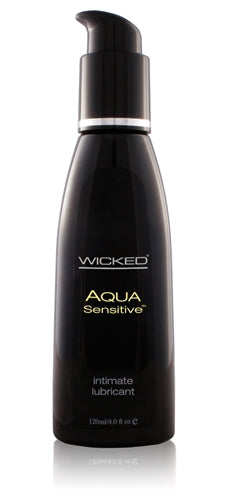 Aqua Sensitive Water-Based Lubricant - 4 Fl. Oz. - Not Very Vanilla