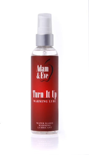 Adam and Eve Turn It Up Warming Lubricant 4 Oz - Not Very Vanilla