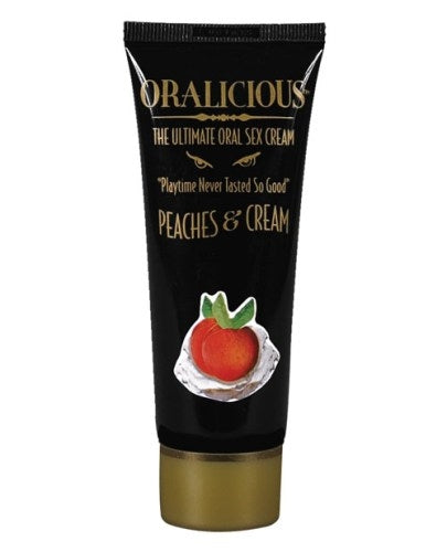 Oralicious - Peaches & Cream - 2 Fl. Oz. - Not Very Vanilla