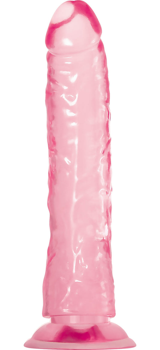 Pink Jelly Realistic Dildo - Not Very Vanilla