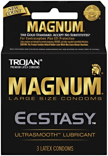 Trojan Magnum Ecstasy - 3 Pack - Not Very Vanilla