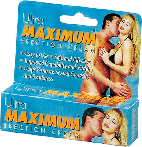 Ultra Maximum - Erection Cream - Not Very Vanilla