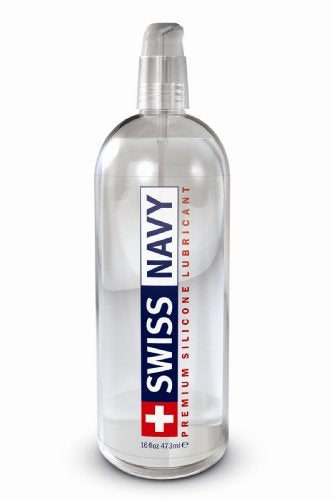 Swiss Navy Silicone Lube - 16 Fl. Oz. - Not Very Vanilla