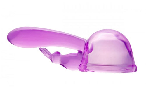 Original Rabbit Dual Stimulation Wand Attachment - Purple We-Ab935 - Not Very Vanilla