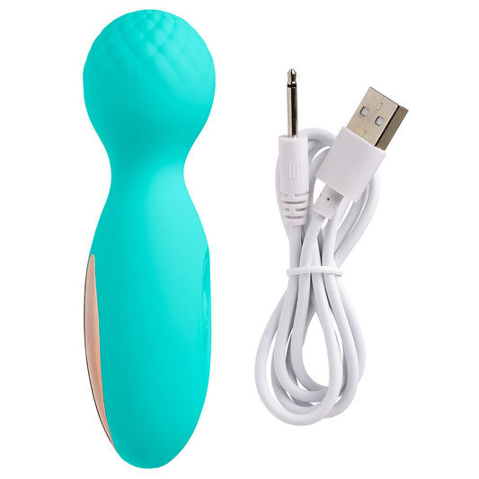 Cloud 9 Health and Wellness Flexi-Massager Rechargeable Wand - Teal - Not Very Vanilla