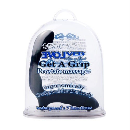 Get a Grip Prostate Massager - Black - Not Very Vanilla