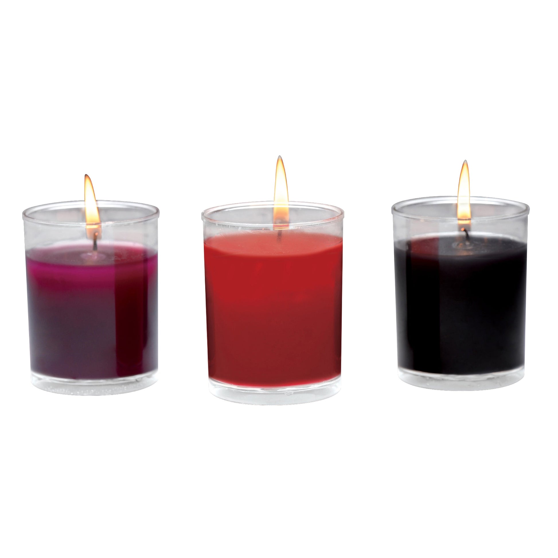 Flame Drippers Candle Set Designed for Wax Play - Not Very Vanilla