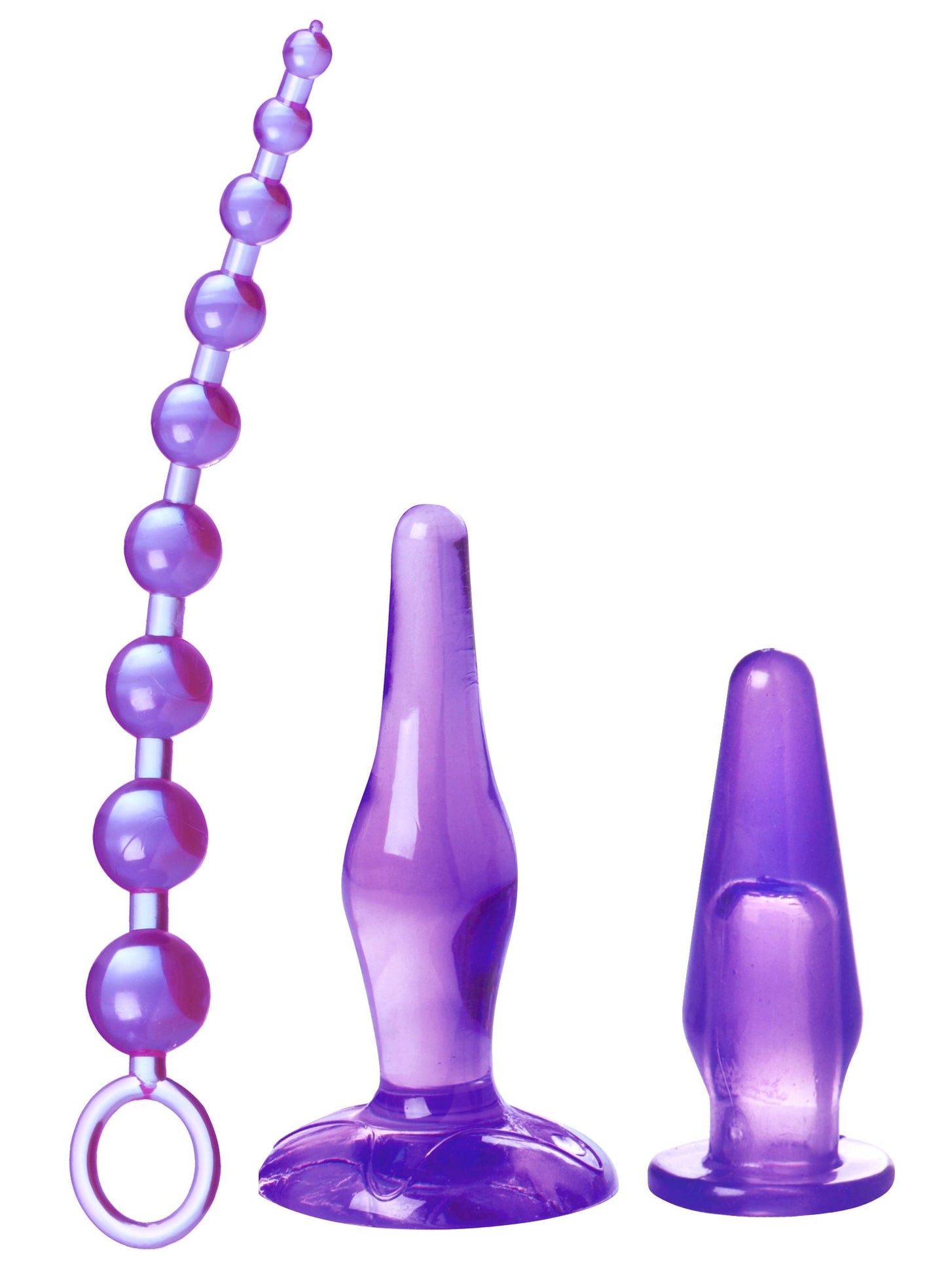 Amethyst Adventure 3 Pieces Anal Toy Kit - Not Very Vanilla