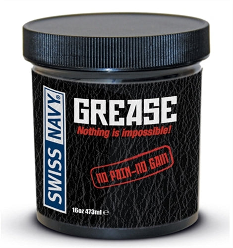 Swiss Navy Original Grease - 16 Oz. Jar - Not Very Vanilla