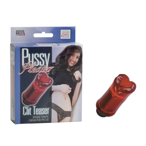 Pussy Pleaser Clit Teaser - Red - Not Very Vanilla