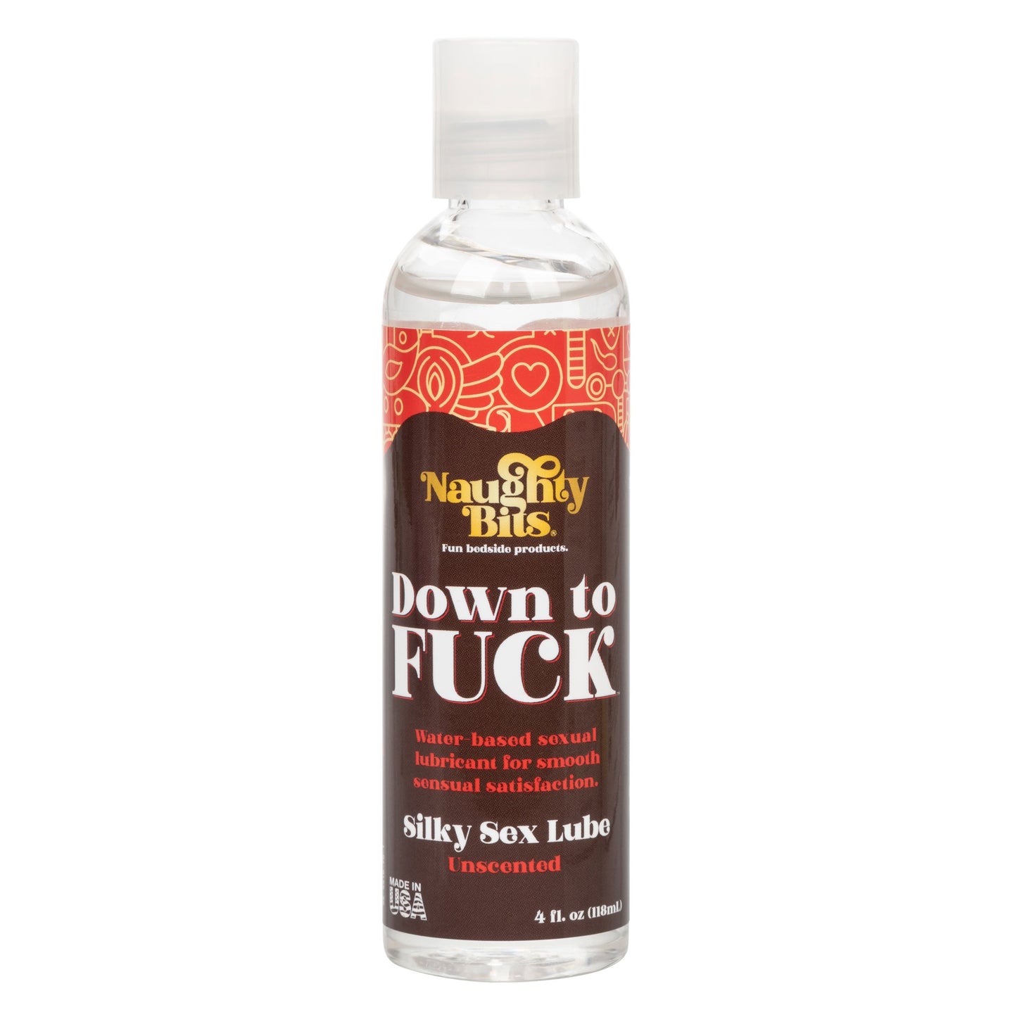 Naughty Bits Down to Fuck Silky Sex Lube - Bulk - Not Very Vanilla