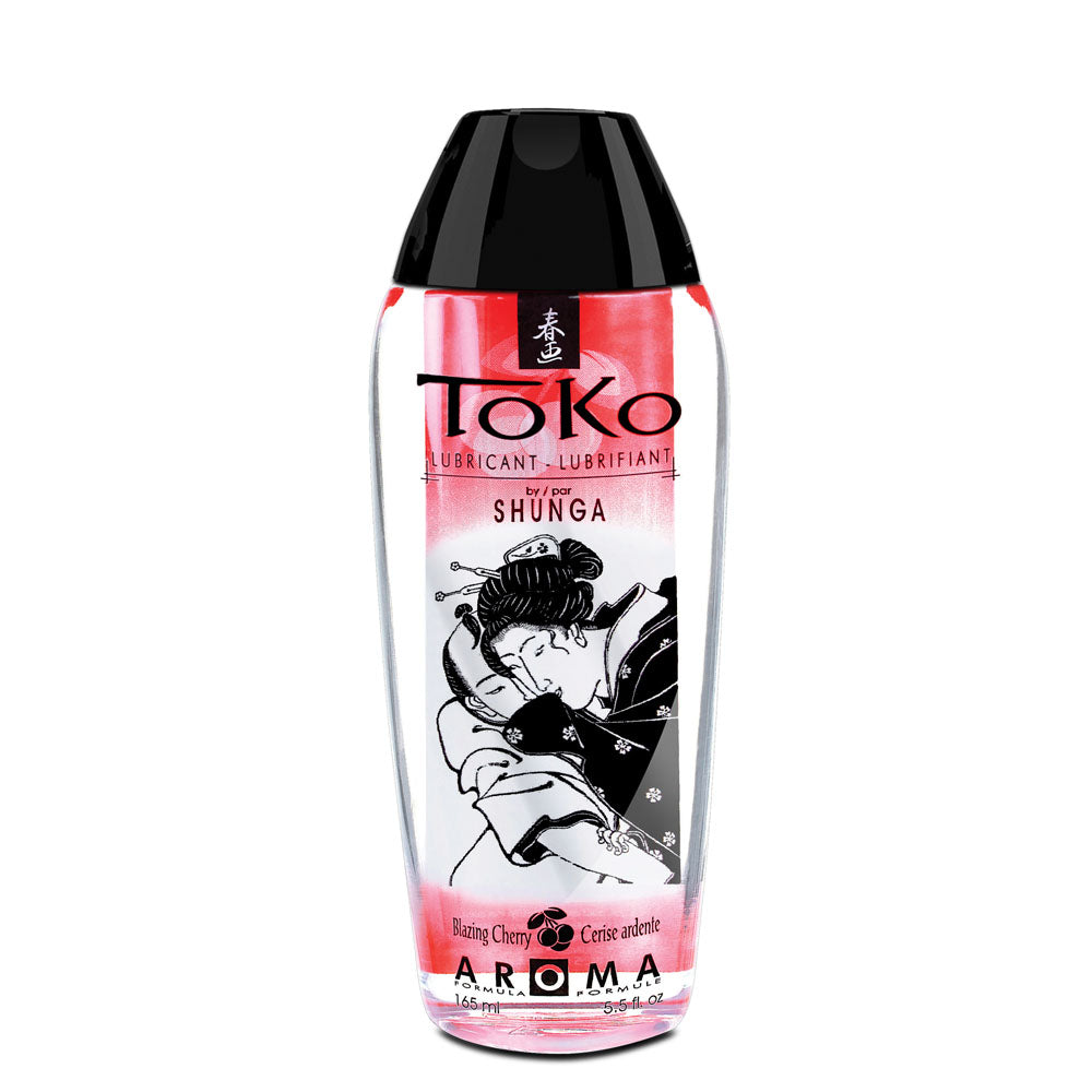 Toko Aroma Personal Lubricant - Blazing Cherry - 5.5 Fl. Oz. - Not Very Vanilla