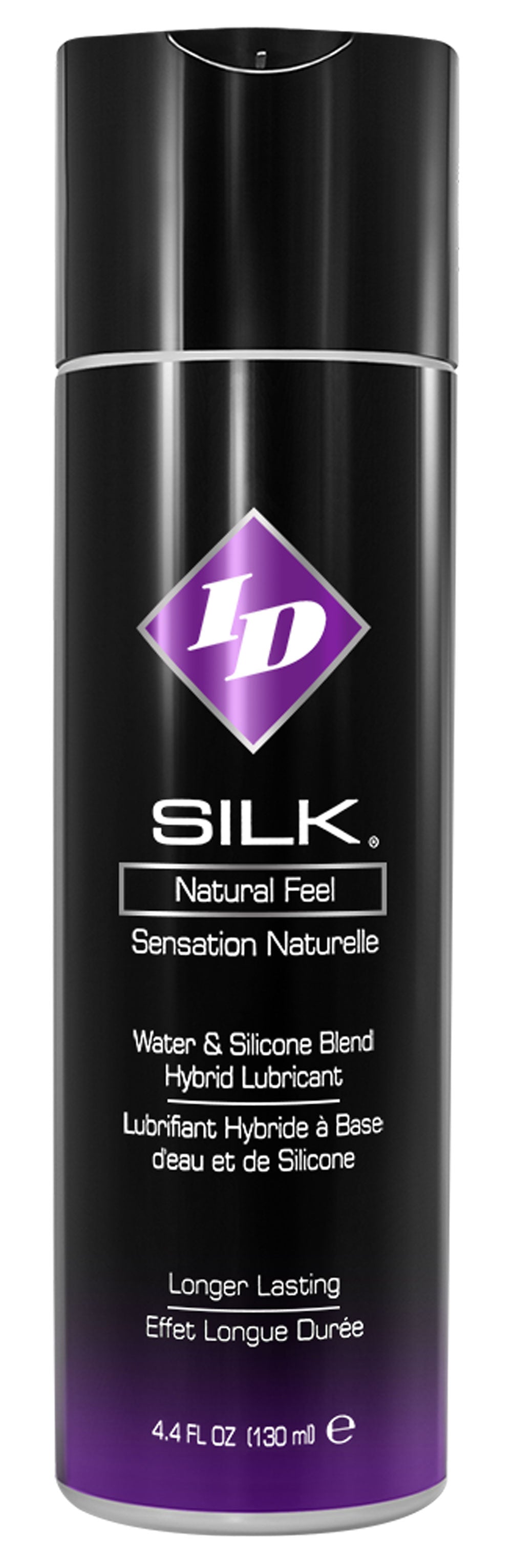 ID Silk Silicone and Water Blend Lubricant 4.4 Oz - Not Very Vanilla