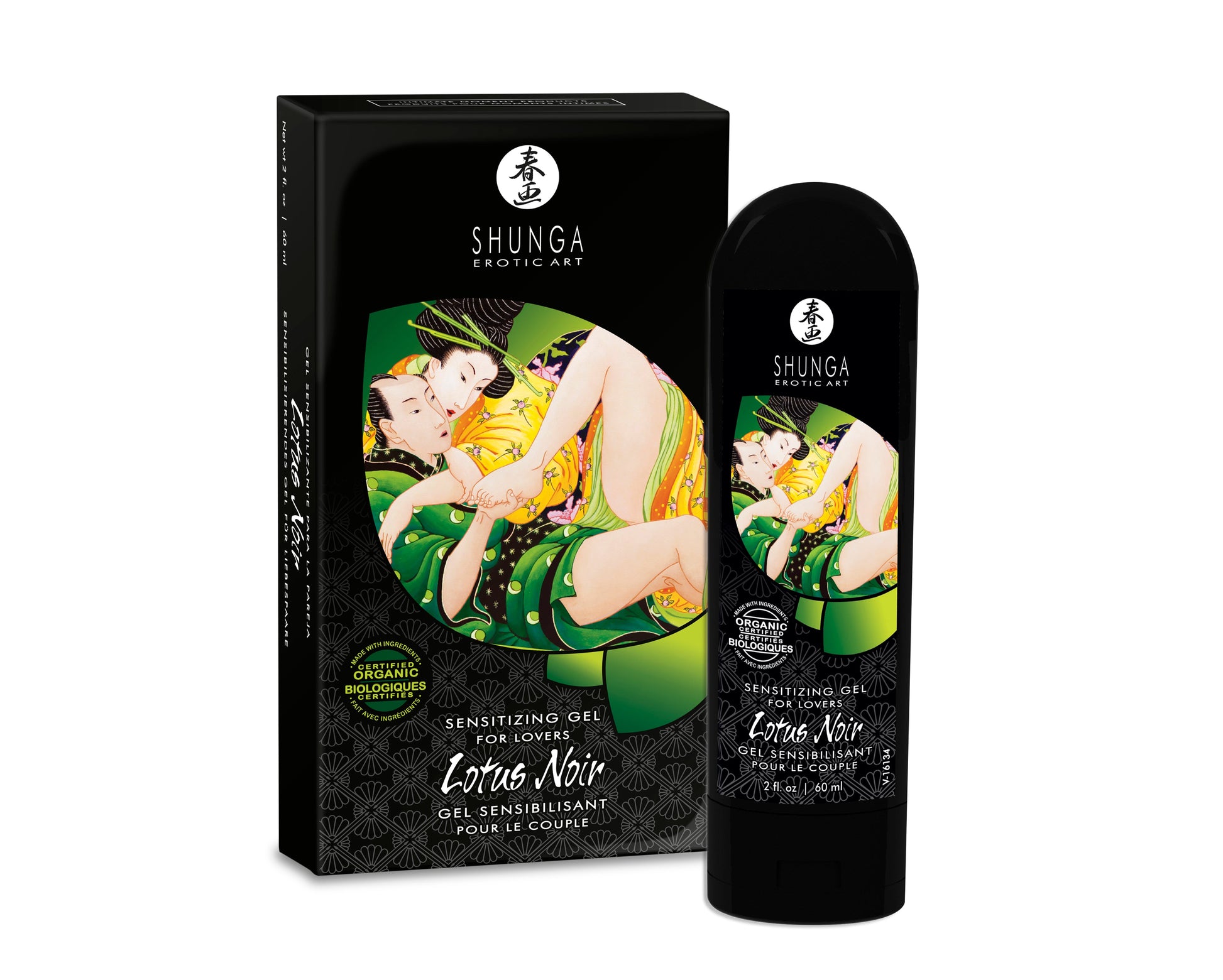 Lotus Noir - Sensitizing Gel for Lovers - 2 Fl. Oz. / 60 ml - Not Very Vanilla