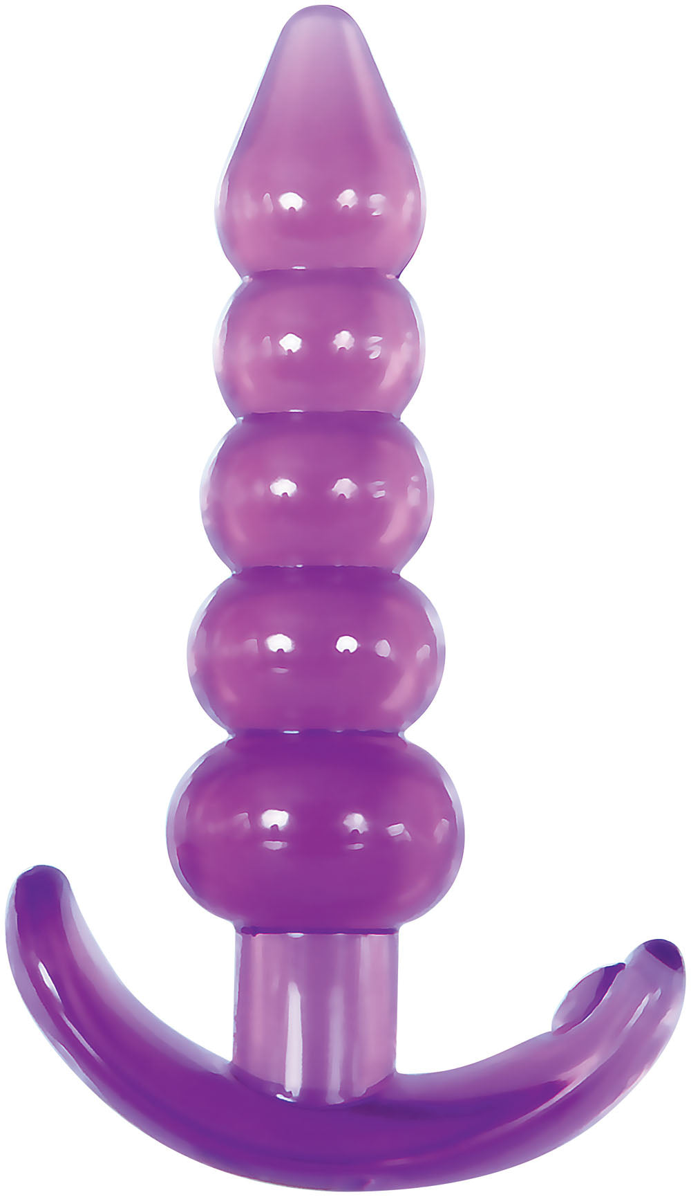 Bumpy Delight Anal Plug - Purple - Not Very Vanilla