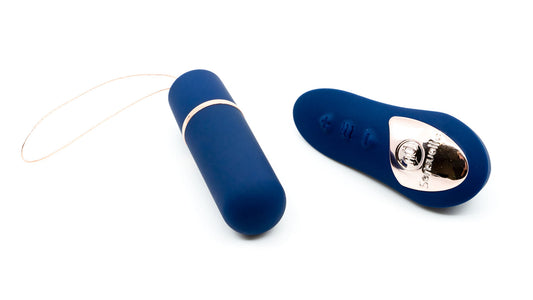 Sensuelle Remote Control Wireless Bullet Plus - Navy Blue - Not Very Vanilla