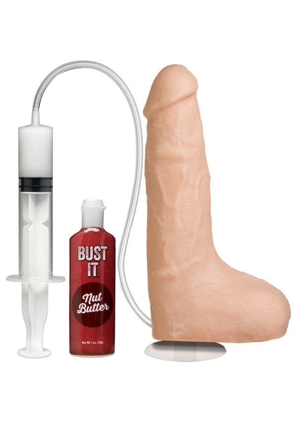 Bust It Squirting Realistic Cock White - Not Very Vanilla