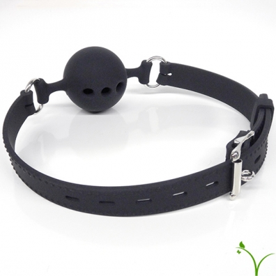 Breathable Silicone Ball Gag - Not Very Vanilla