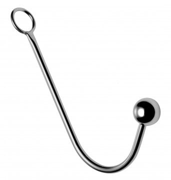 Hooked Stainless Steel Anal Hook - Not Very Vanilla