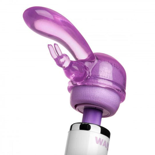 Original Rabbit Dual Stimulation Wand Attachment - Purple We-Ab935 - Not Very Vanilla