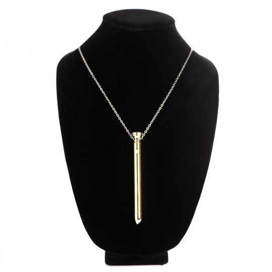 7x Vibrating Necklace - Gold - Not Very Vanilla