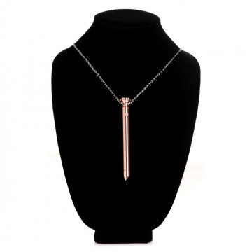 7x Vibrating Necklace - Rose Gold - Not Very Vanilla